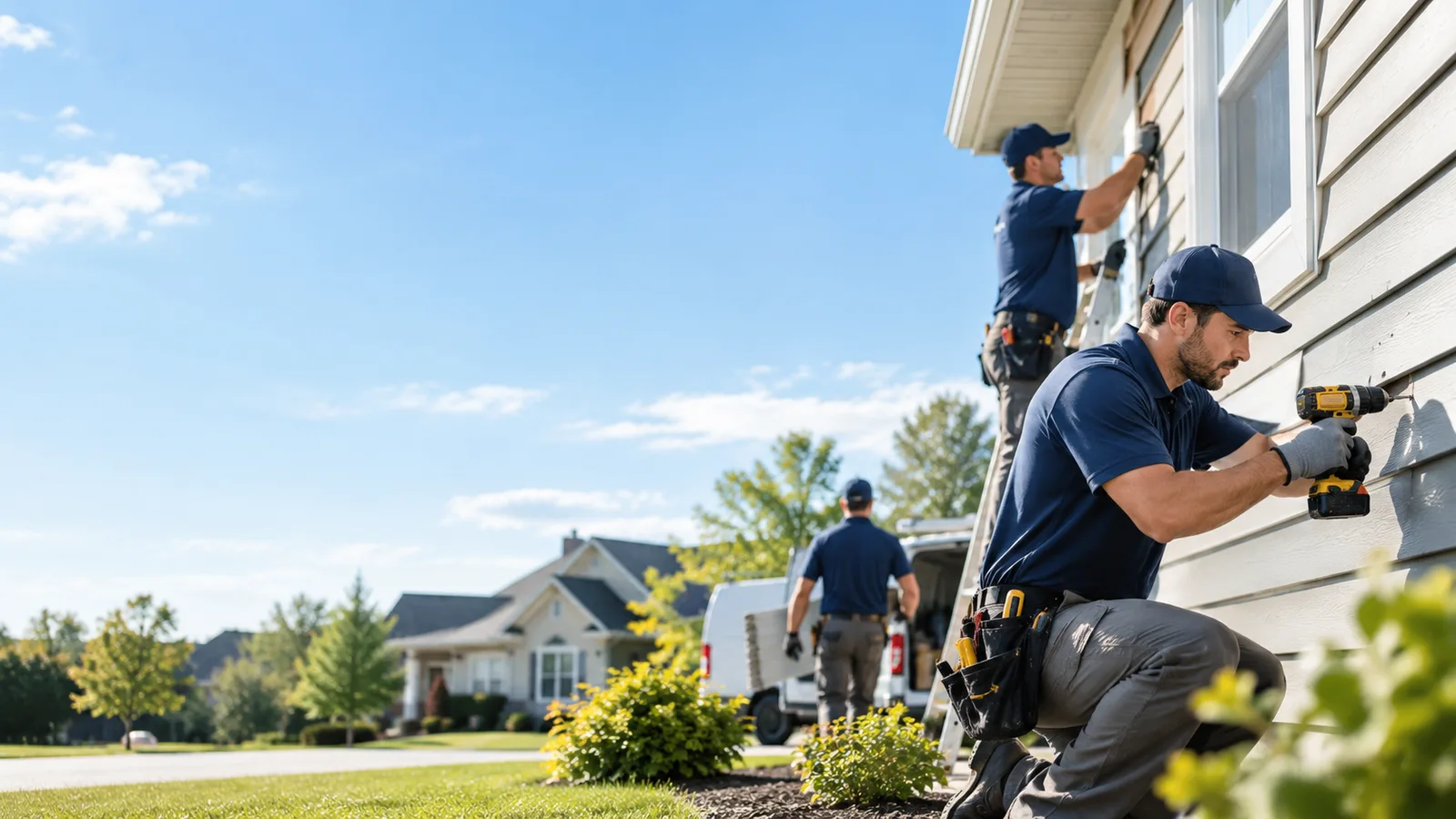 Cracked Siding Repair in Munson, PA